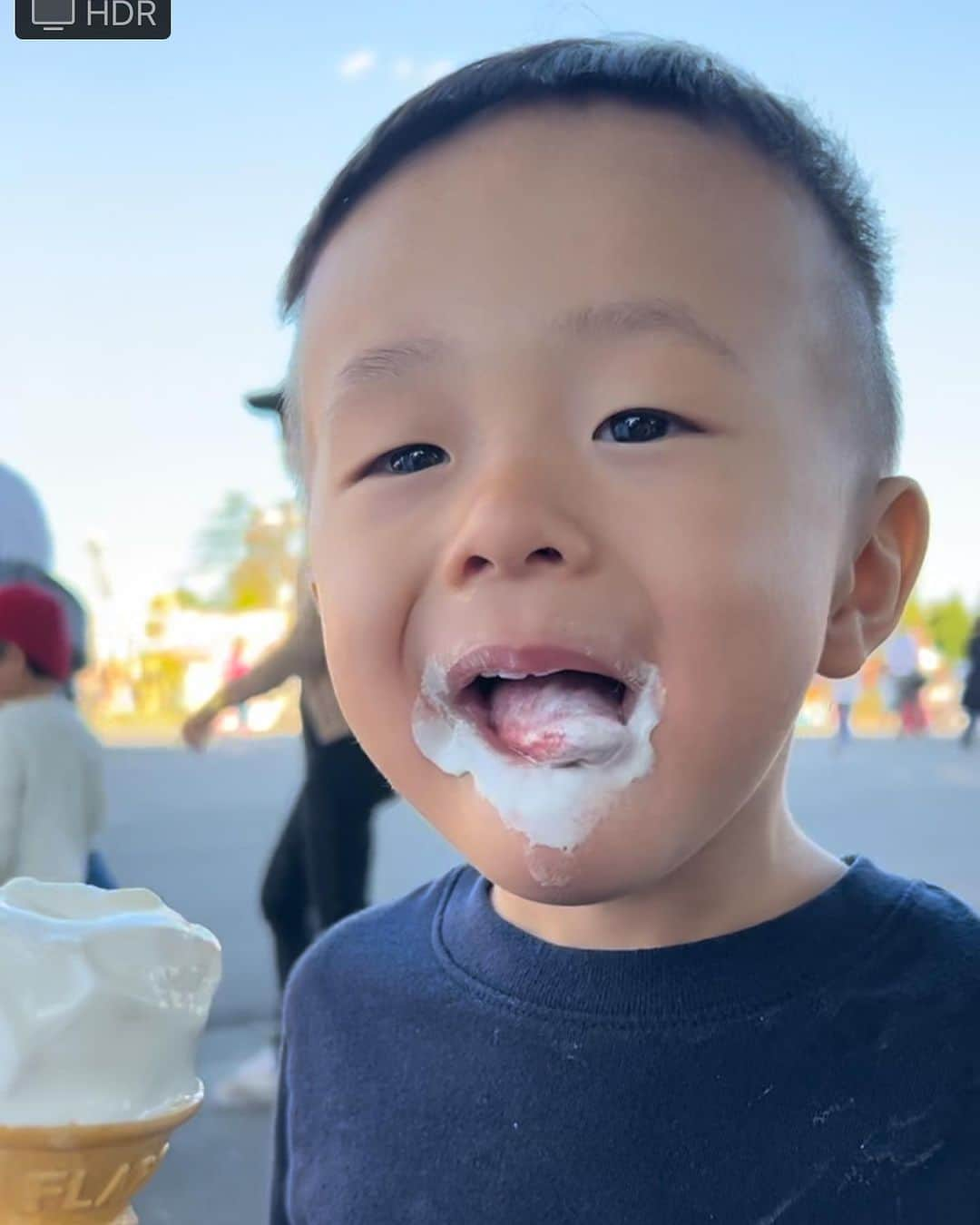 たまたまこさんのインスタグラム写真 - (たまたまこInstagram)「2歳4ヶ月 2years 93cm 甘いもの大好きボーイ🍦 虫歯に気をつけないとね🫣  #Gapベビーボーイ2023 #Gapトドラーボーイ2023 #Gapブラナンクラブモデルコンテスト」11月4日 19時01分 - tamarikomari