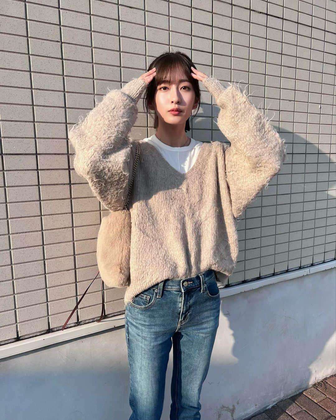 斉藤里奈のインスタグラム：「封印していたスリムを履いた👖」