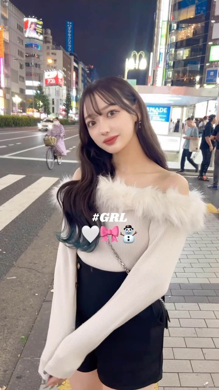 白川れなのインスタグラム：「GRLの秋冬あざとかわいいすぎ🤍  #grl #グレイル」