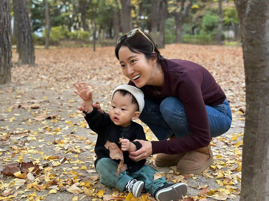 チョン・ヘビンさんのインスタグラム写真 - (チョン・ヘビンInstagram)「너와 두번째 가을🍁🍂」11月4日 19時33分 - heavenbin83