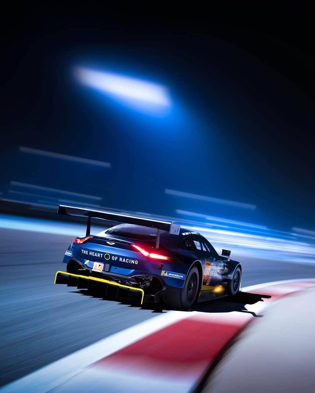 アストンマーチンのインスタグラム：「One last dance.   Vantage GTE starts its final @fiawec_official race today, before the series regulations change for 2024.  With 52 class wins and 11 world titles, the Vantage GTE has become Aston Martin’s most successful GT car in the brand’s history.  #AstonMartin #Vantage #THRILLDRIVEN」