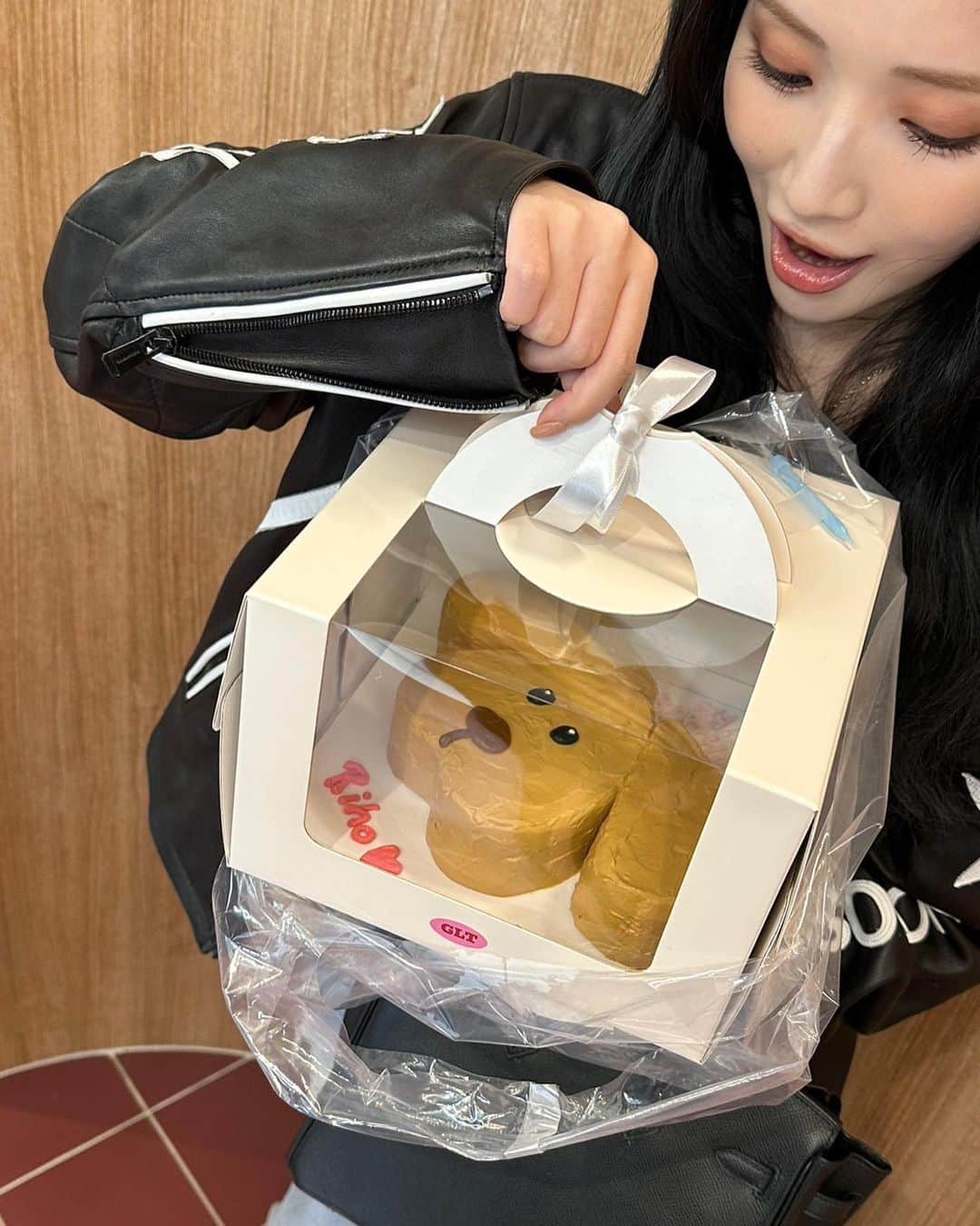 南りほさんのインスタグラム写真 - (南りほInstagram)「언니가 만들어준 구루트케이크🎂🫶🏻🤎🐶love」11月4日 19時38分 - minami.riho