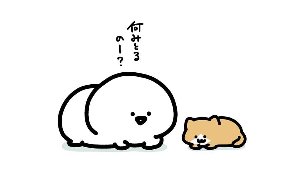 お文具のインスタグラム：「少し怖かった  #イラスト #お文具さん」