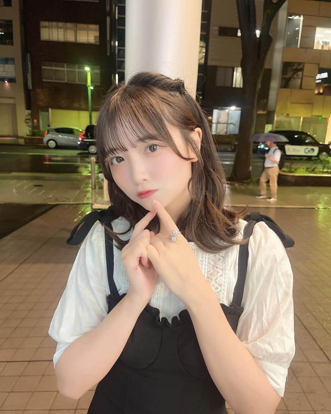 小田垣有咲のインスタグラム：「最近アクセサリーつけてるっ💍」