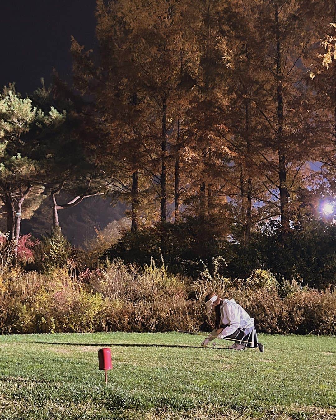 キム・ナヒさんのインスタグラム写真 - (キム・ナヒInstagram)「골프를 핑계로 나들이 나온 사람..🐥⛳️」11月4日 20時09分 - knhs2
