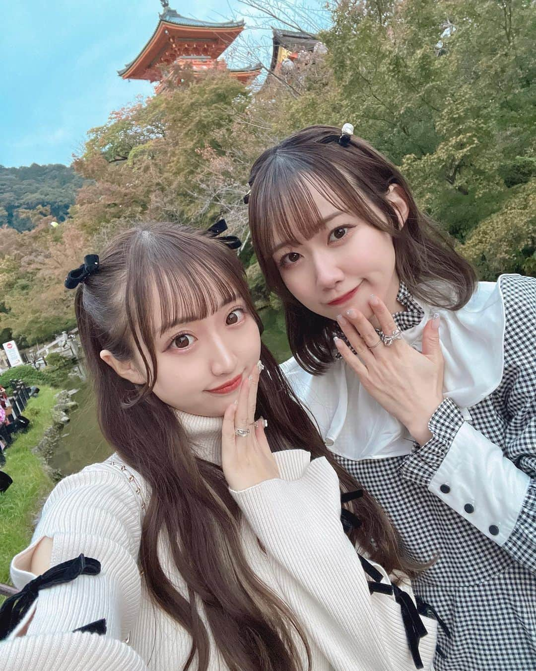 星野麻里愛さんのインスタグラム写真 - (星野麻里愛Instagram)「京都いってきた~！🐻 最近いっぱいおでかけしてる~！  #京都#清水寺#京都観光#清水寺⛩」11月4日 20時16分 - maria.pink28