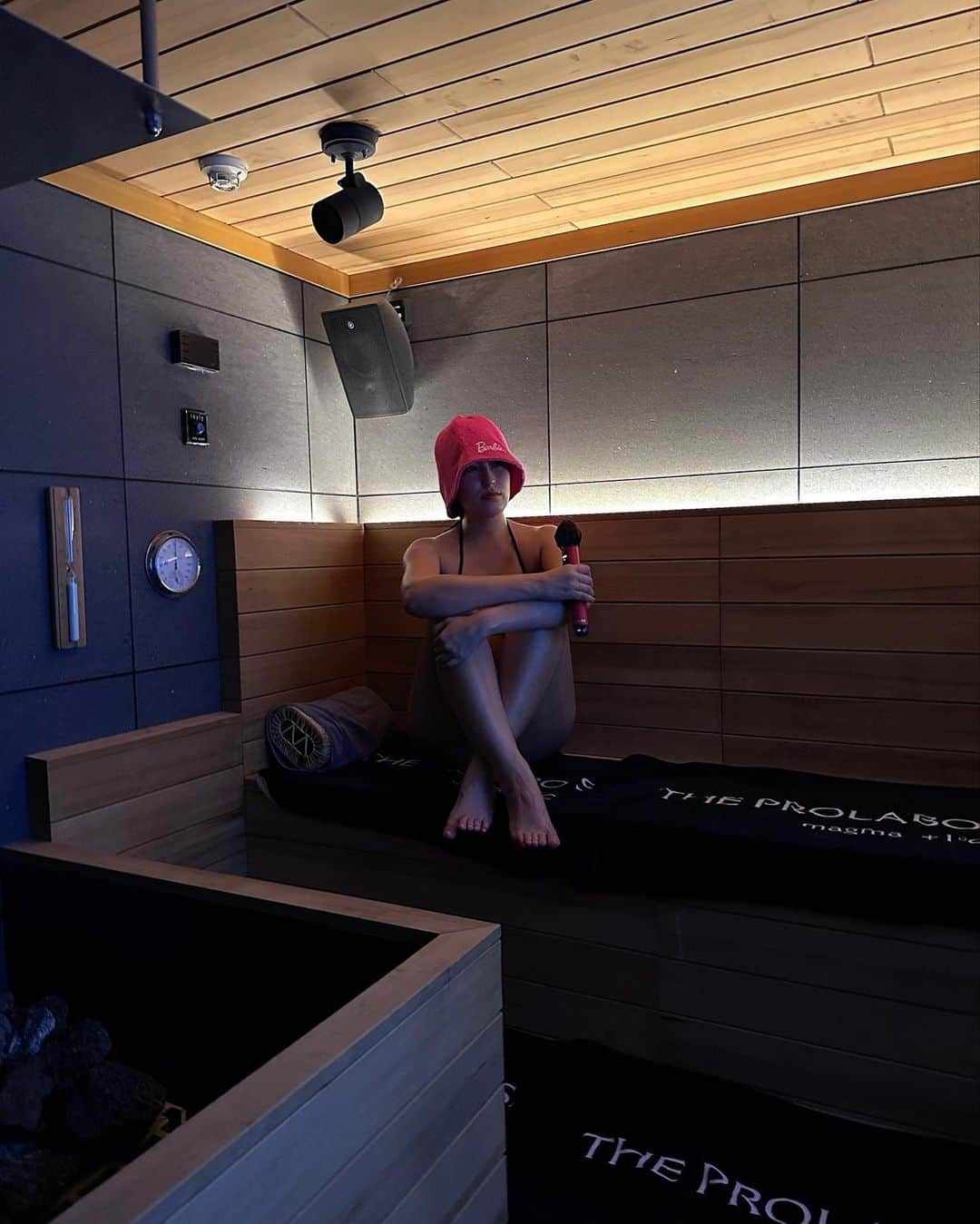 平田梨奈さんのインスタグラム写真 - (平田梨奈Instagram)「プロラボサウナ🤍  サウナ室でカラオケができたり最高でラグジュアリー空間でした☻  プロラボさんの商品は本当に素敵で健康的なのしかなくて大好きなの！  @prolabo_sauna  @prolabofarm_official」11月4日 20時20分 - hirari_official
