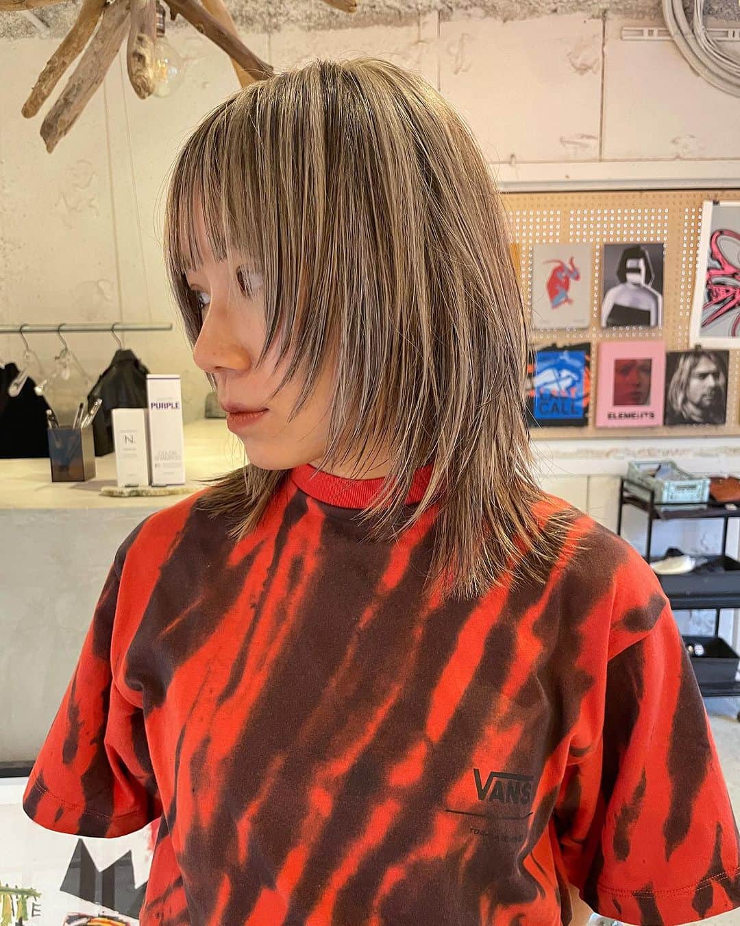 カワシリアツシのインスタグラム：「grunge⚡️」