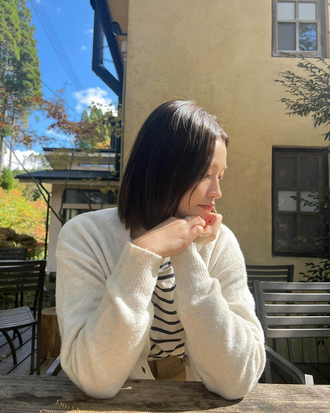 今田美奈さんのインスタグラム写真 - (今田美奈Instagram)「_ 紅葉たくさんの森の中でランチして楽しかった休日🍝🍕🍂🎶🍷」11月4日 20時39分 - _minaimd.j_