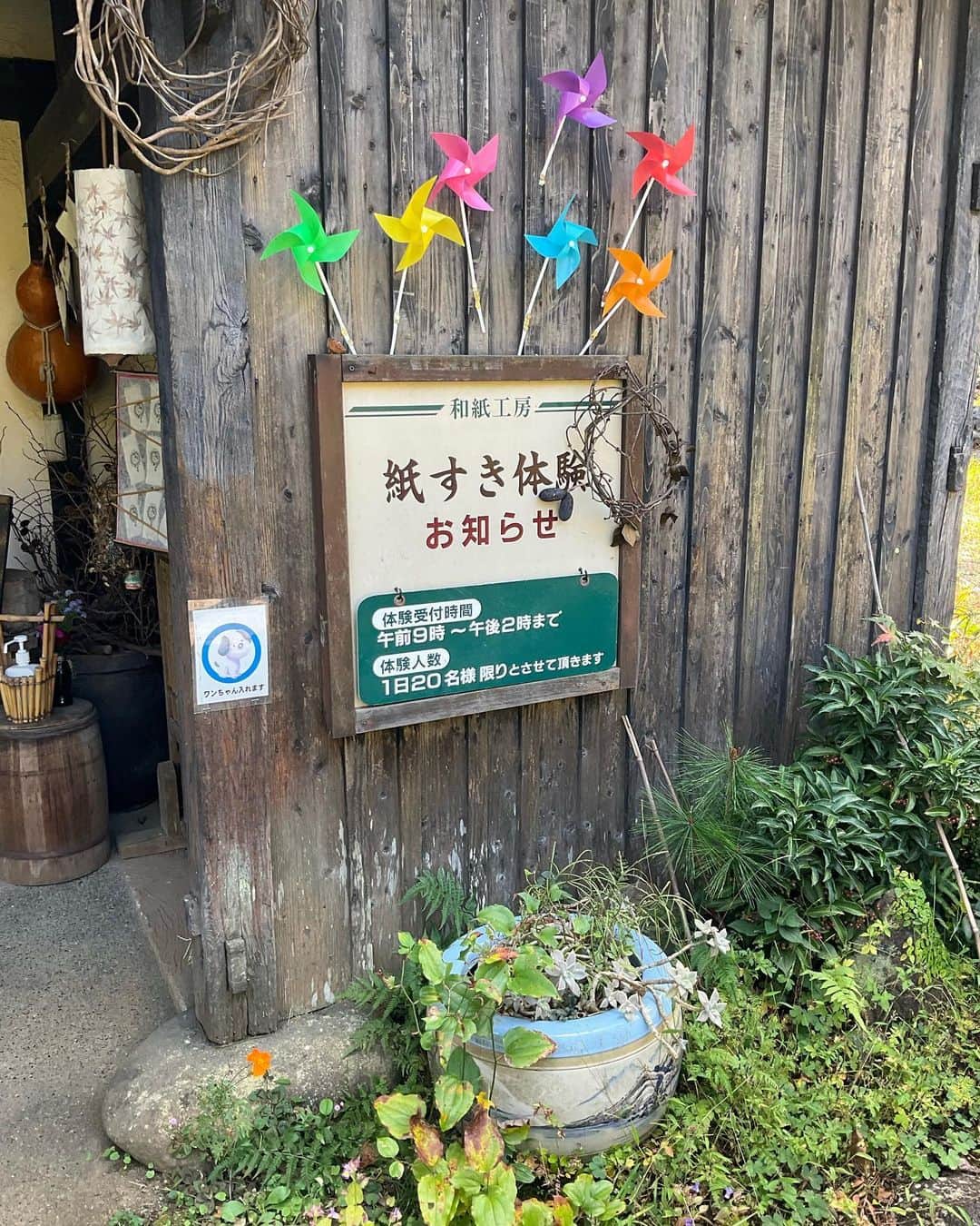 野島健児さんのインスタグラム写真 - (野島健児Instagram)「紙すき体験もしたよ  デザイン楽しかったー  運が良ければ しばらく壁に貼ってあるそうです 見てくれたら良いな  #虹の郷」11月4日 21時32分 - nojima_kenji