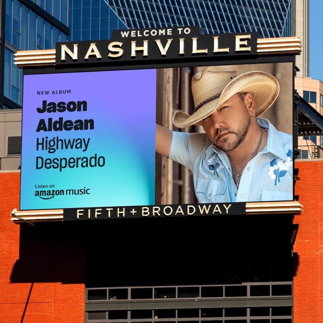 ジェイソン・アルディーンのインスタグラム：「Thanks @amazonmusic! Turn on Fresh Country and turn it up.」