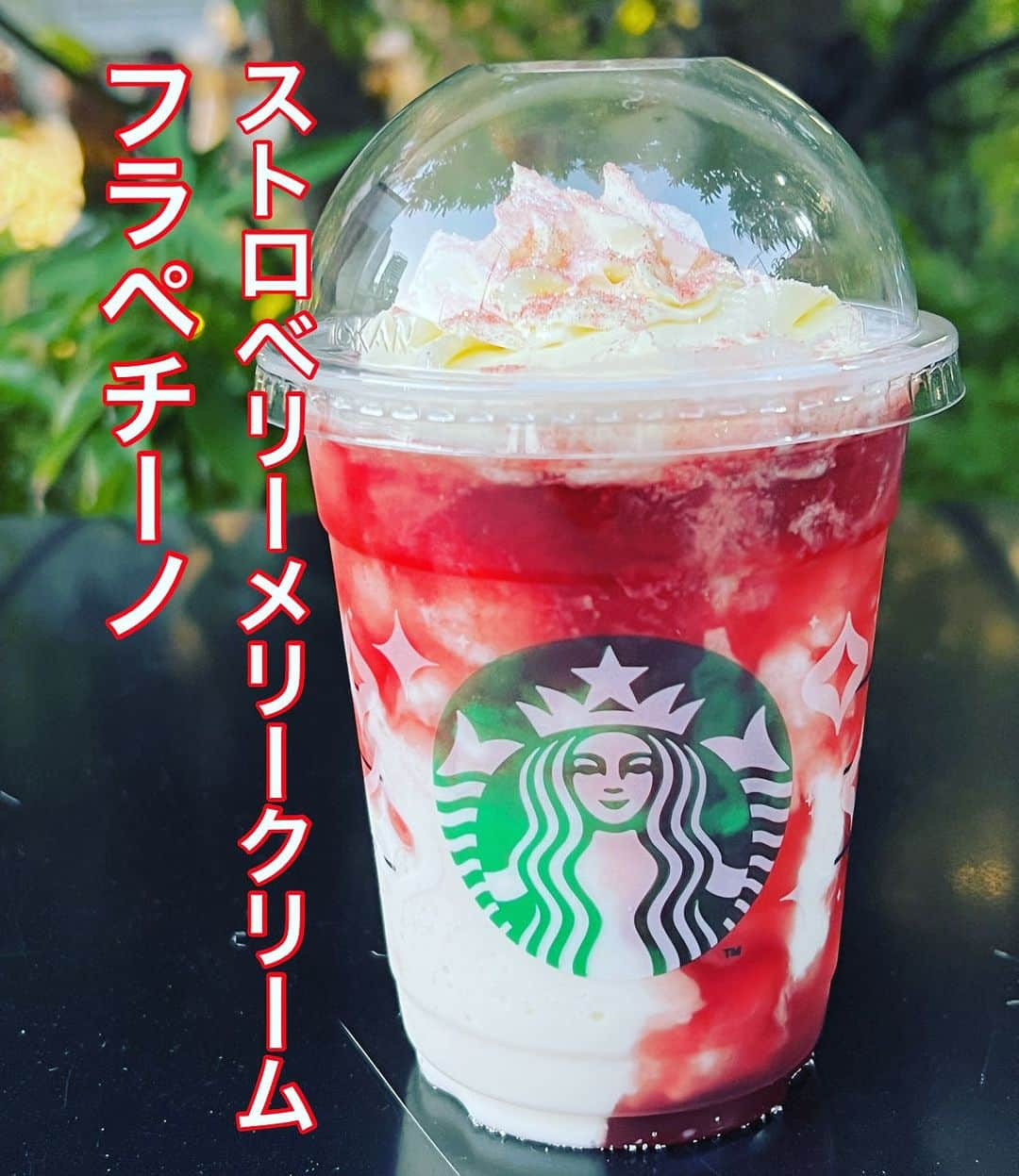 紫苑みやびさんのインスタグラム写真 - (紫苑みやびInstagram)「スタバの季節のビバレッジ 🍓ストロベリーメリークリームフラペチーノ🍓 飲んでみた❣️  春のいちごドリンクはちょっと酸っぱいのですが、それよりはメリークリームのお陰で甘さが際立つ感じ。  #スタバ #スターバックス #フラペチーノ #ストロベリーメリークリームフラペチーノ #starbucks #starbuckscoffee」11月4日 22時02分 - shion_miyabi