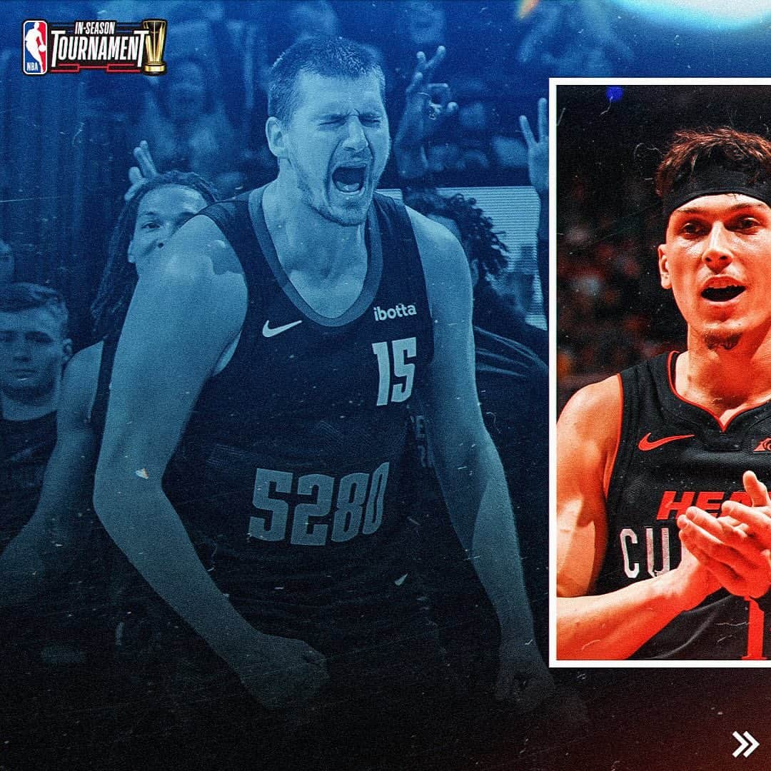 NBAのインスタグラム：「What was your favorite moment from the NBA In-Season Tournament opener?  Next tournament games: Friday 11/10 on ESPN & the NBA App」