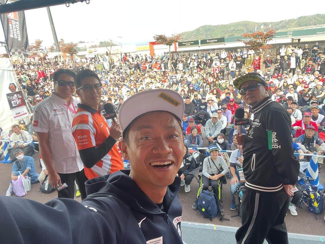 脇阪寿一のインスタグラム：「TGR監督トークショー  #supergt  #toyotagazooracing」