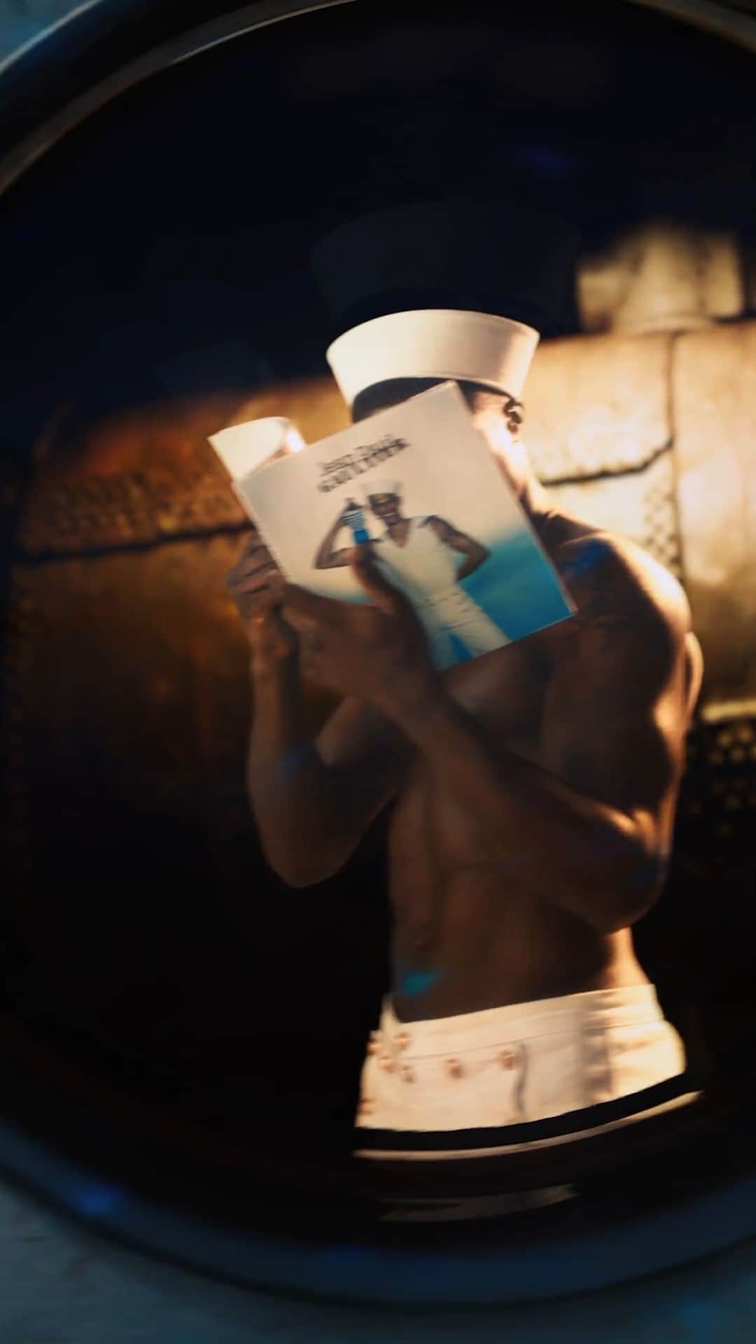 ジャンポール・ゴルチエのインスタグラム：「Three cabins, three atmospheres. ​ #LeMale #JeanPaulGaultier #WelcomeOnBoard​」