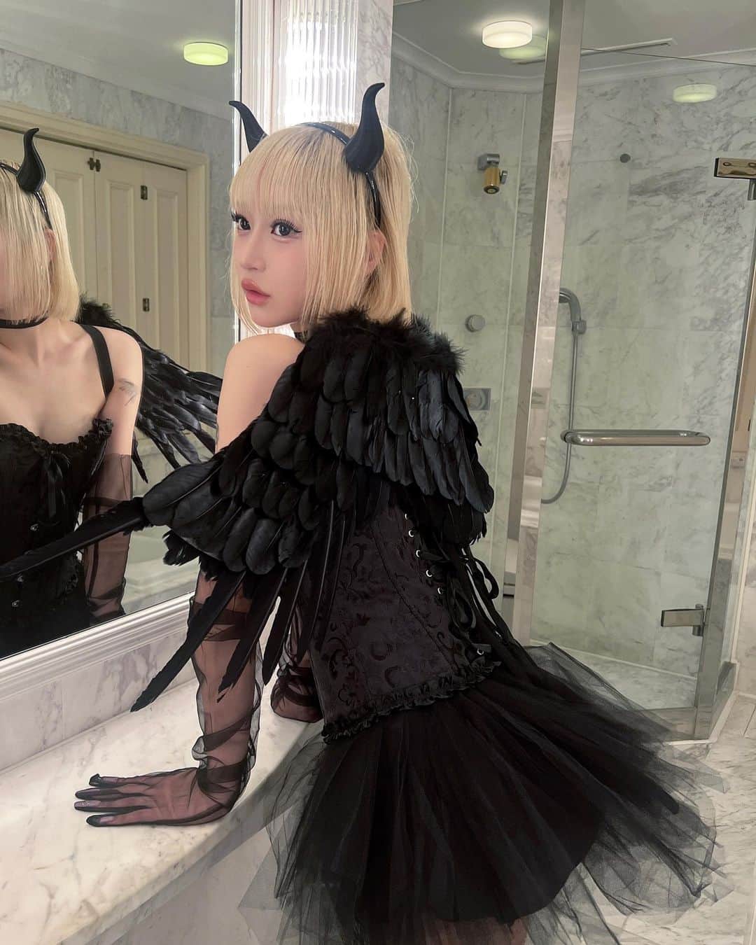 コノミのインスタグラム：「ﾁｭﾎﾟﾝ」