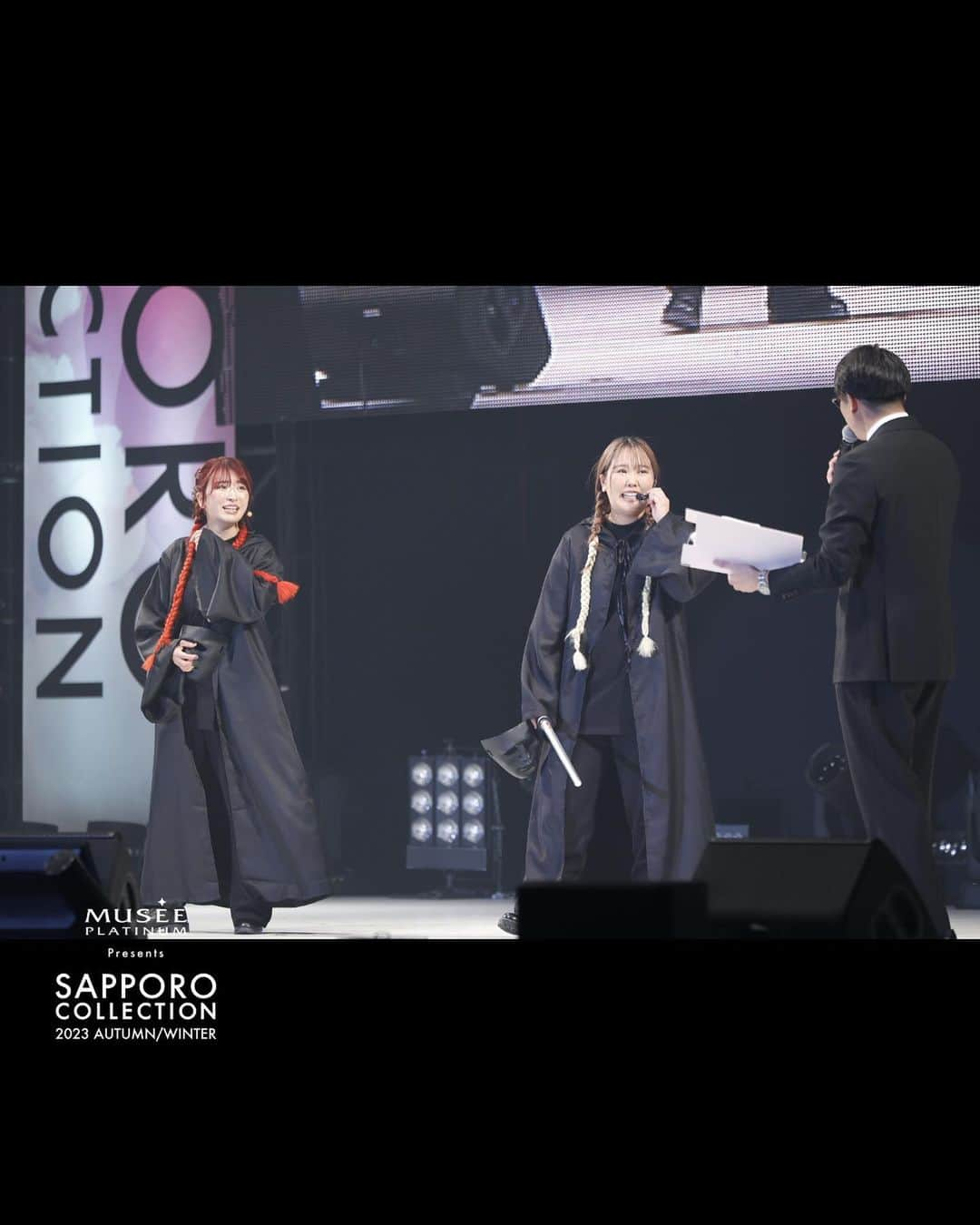 札幌コレクションさんのインスタグラム写真 - (札幌コレクションInstagram)「🫧SPECIAL STAGE SHOT🫧  ミュゼプラチナム Presents SAPPORO COLLECTION 2023 A/W SPECIAL STAGE【平成フラミンゴ】  @heiseiflamingo   #RIHO @riri_94413  #NICO @___nicoichi___   ┈┈┈┈┈┈┈┈┈┈┈┈┈┈┈ 次回2024.3.16(土)開催決定!! 超速先行販売開始🏃💨 ハイライトからcheckしてね✔︎  SAPPORO COLLECTION 2024 SPRING/SUMMER 会場🏟｜北海きたえーる 日程📆｜2024.3.16(土)  ●全席指定・先着順 SS席　¥7,500 S席　 ¥6,000 A席　 ¥5,000 ┈┈┈┈┈┈┈┈┈┈┈┈┈┈┈  #札幌コレクション #サツコレ #サツコレAW #サツコレ23AW #札幌ファッションショー #sapporocollection #ファッションショー #ファッションイベント #札幌 #札幌イベント #北海道 #北海道イベント」11月4日 22時52分 - sapporo.collection