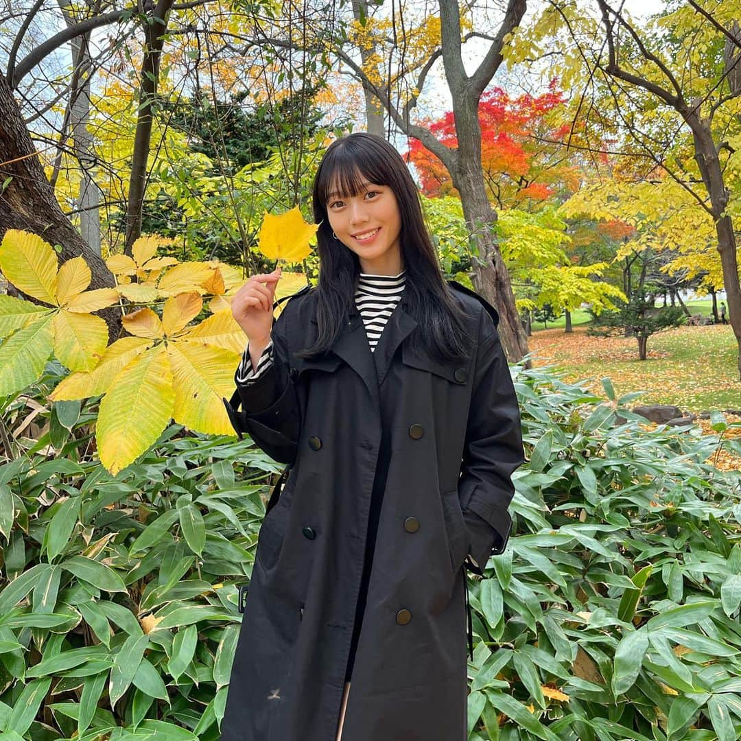 粕谷音さんのインスタグラム写真 - (粕谷音Instagram)「紅葉〜🍁  秋っていいよね〜」11月4日 22時55分 - non.1611