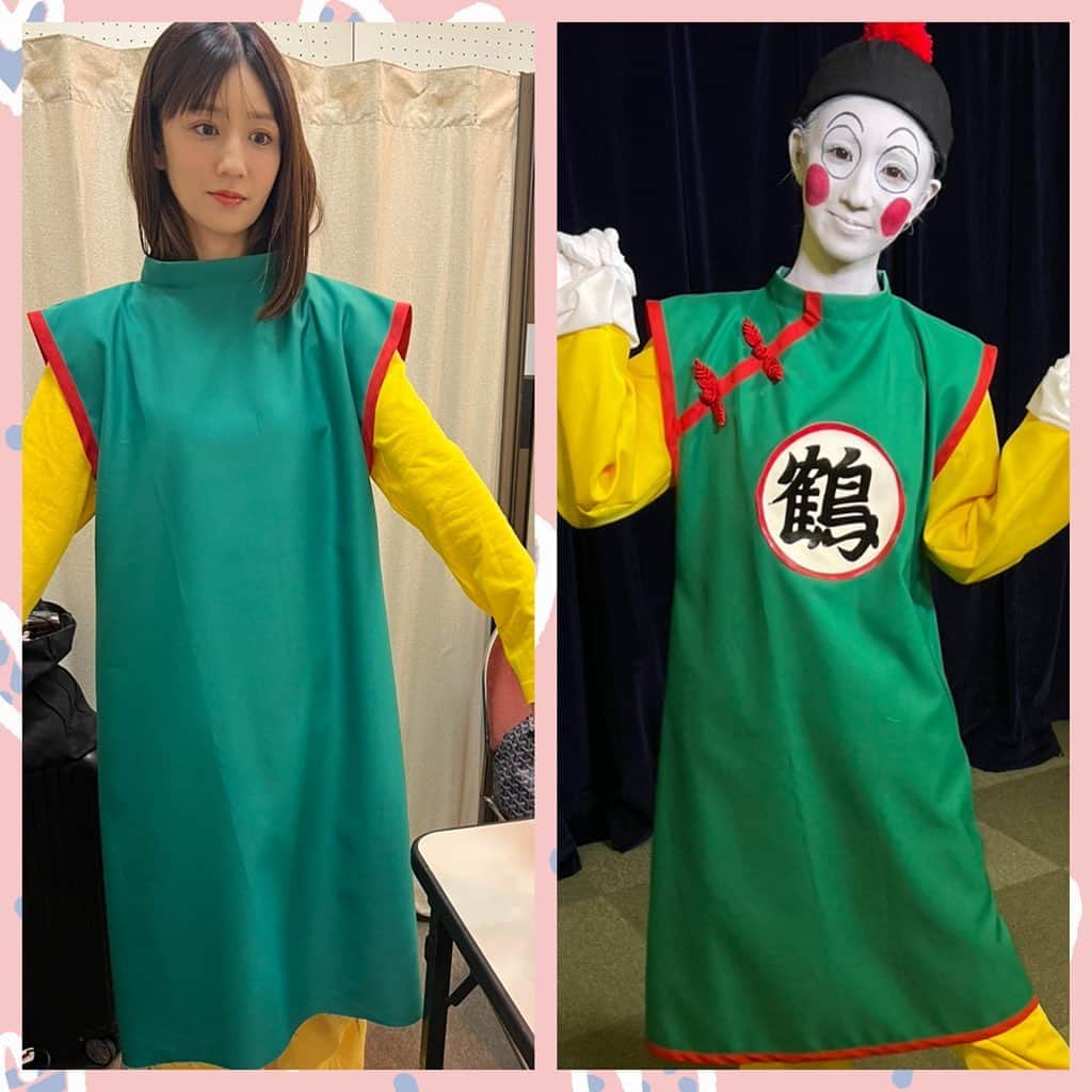 小倉優子さんのインスタグラム写真 - (小倉優子Instagram)「ハロウィンの日に放送があったモニタリングに出演させていただきました☺️✨　  チャオズになって「愛のしるし」を歌いました🌟  直ぐに分かってもらえたのですが💡  「ママ、放送時間が短かったよ‼️」 と長男から言われました笑」11月4日 22時56分 - ogura_yuko_0826