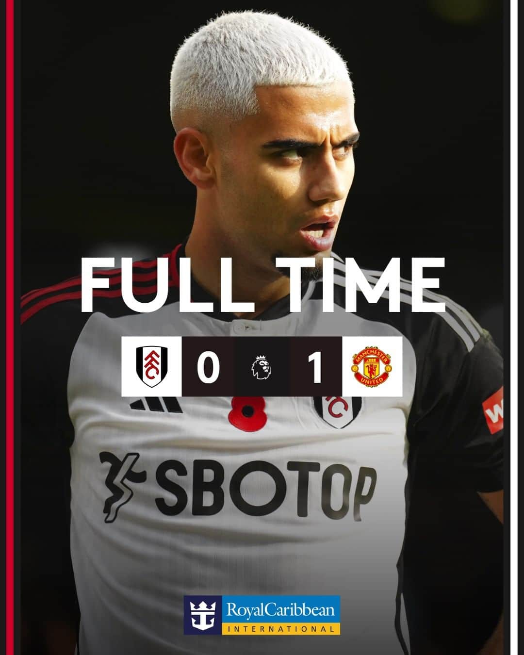 フラムFCのインスタグラム：「Defeat at home.」