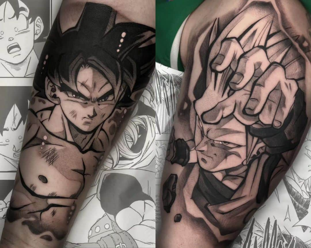 鳥山明（ファンアカウント）さんのインスタグラム写真 - (鳥山明（ファンアカウント）Instagram)「Follow @nagara_senpai_tattoo_ and check out his incredible #artwork of #DragonballTattoos . Which #Tattoo is your favorite? #鳥山明   #ドラゴンボール  #ドラゴンボールZ  #ドラゴンボール超 #ドラゴンクエスト  #クロノトリガー #悟空 #ベジータ  #アニメ  #マンガ  #日本 #AkiraToriyama  #バードスタジオ #集英社 #Dbz #Dbs #Dragonball #Dragonballz #Goku #Vegeta #dragonballsuper #Broly #Trunks #dragonballtattoo #Gohan」11月5日 0時16分 - akira.toriyama