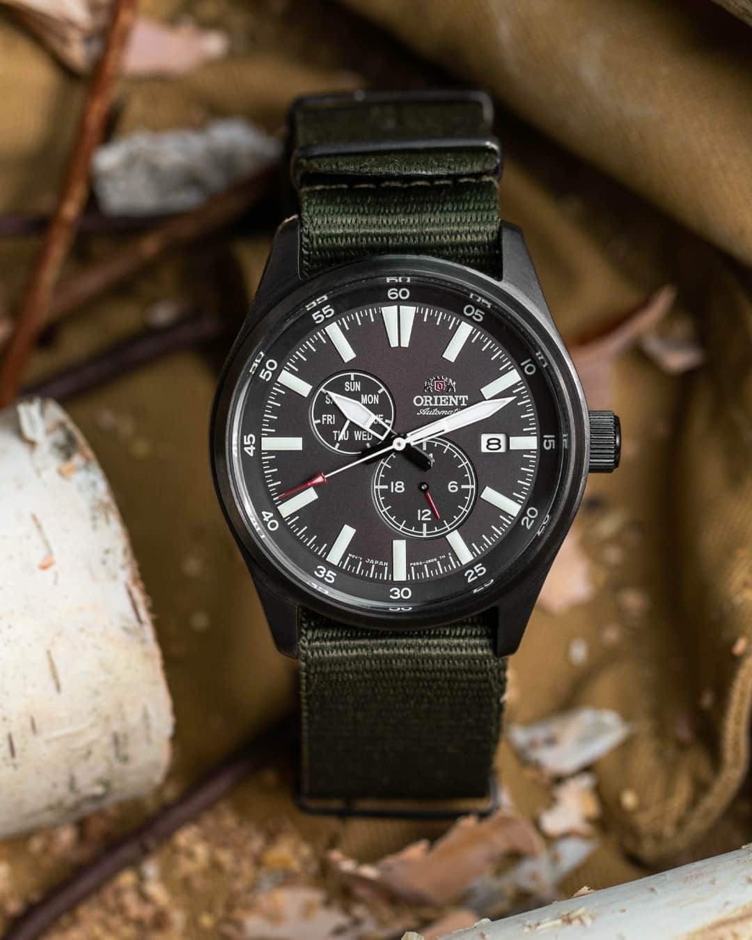 Orient Watchのインスタグラム：「You'll never get caught lacking with out trusty RA-AK04 Field Watch⁠ ⁠ Model: RA-AK0403N10A」