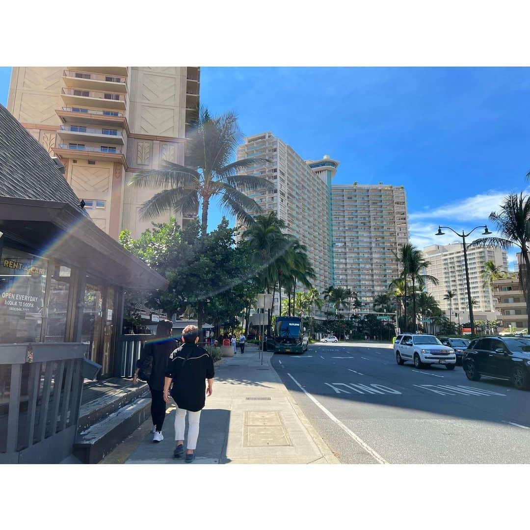 中津悠希さんのインスタグラム写真 - (中津悠希Instagram)「I'm home🏝久しぶりのHawaii🥰🌈Day 1🏝#familytime #familytrip #hawaii #day1 #november」11月5日 0時32分 - yukinakatsu