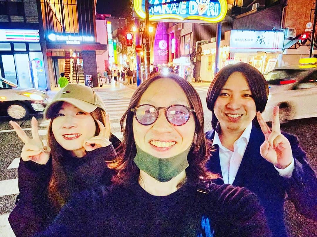 田村優太（フラチナリズム）さんのインスタグラム写真 - (田村優太（フラチナリズム）Instagram)「FUNKISTがツアー誘ってくださったおかげで、熊本のオンラインゲームで知り合った友達とも会えました🥳 右うららん2回目、左しょたさん初対面。」11月5日 0時37分 - yu_ta_mura