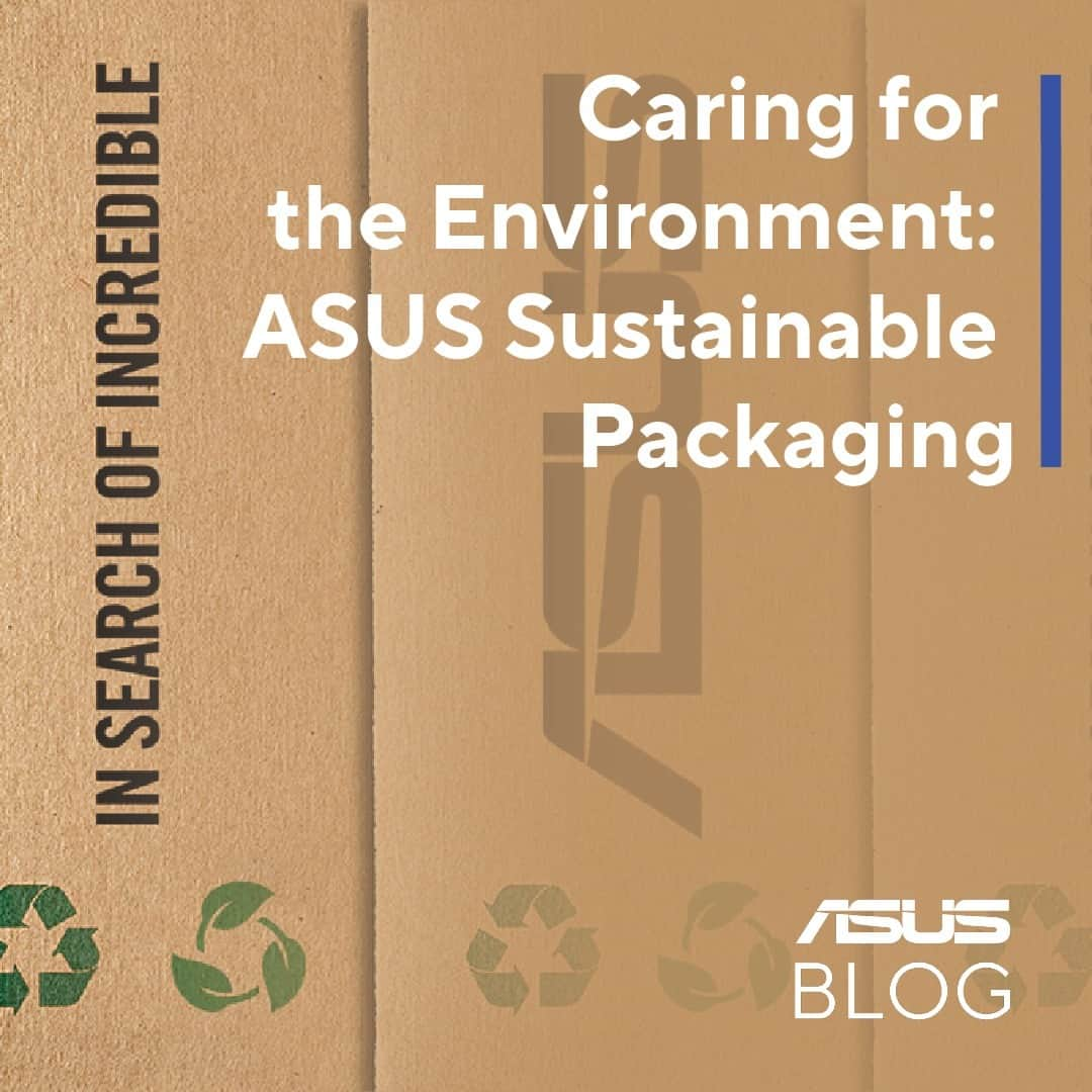 ASUSのインスタグラム：「Sustainable packaging goes a long way! Eco-friendliness is more than just a vision for ASUS. We go to great lengths to design our packaging in ways that minimize impacts on our planet. Check out how we stick to our sustainability promises through the link in our bio!⁣ ⁣ #ASUSBlog #ESG #Sustainability #greenlifestyle #ecofriendly」