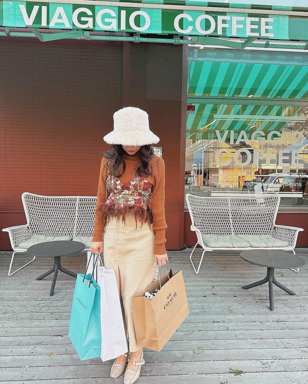 林田沙綾のインスタグラム：「最近のコーデ☺︎☺︎☺︎☺︎☺︎  #ファッションコーデ #コーデ」