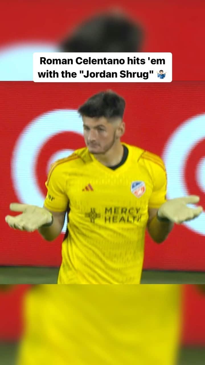 Major League Soccerのインスタグラム：「@roman413 is the man of the hour after game-winning save in PKs 🤷🏻‍♂️  @fccincinnati // @audi MLS Cup Playoffs」