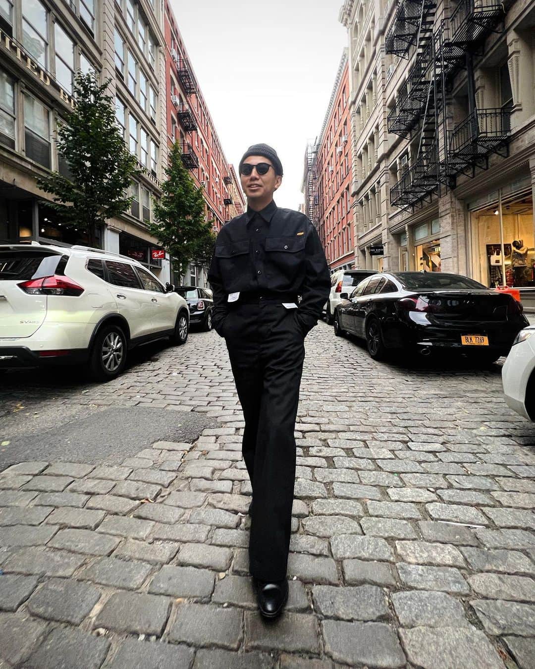 綾部祐二のインスタグラム：「Back in NYC 🗽」