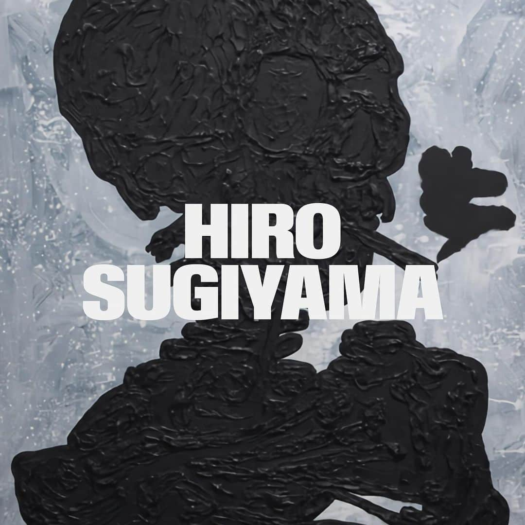 Hiro Sugiyama enlightenmentのインスタグラム：「WKM Gallery is thrilled to announce its grand opening and the gallery's inaugural exhibition, Metamorphosis: Japan's Evolving Society, featuring twelve exceptional contemporary Japanese artists.   Opening Reception 24 November 2023, Friday | 6 - 8 pm 20/F, Coda Designer Centre, 62 Wong Chuk Hang Road, Hong Kong   -   Skull of A Skeleton with Burning Cigarette. 2023. 162 x 194 cm. Acrylic on canvas.   -   Hiro Sugiyama @hiro_sugiyama_enlightenment is a curator and artist who interrogates the relationship between representation and abstraction in his conceptual practice.   The artist has maintained a long-standing interest in exploring the boundary between figurative/abstract and existing/new images by silhouetting them in black and raising the level of abstraction. His objective is to systematically question when a representational work transitions to abstraction as definable elements are pared away.    Courtesy of the artist and WKM Gallery. @wkmgallery @hiro_sugiyama_enlightenment    #wkmgallery #wongchukhang #southsidehk #artgallery #hkig #metamorphosis」