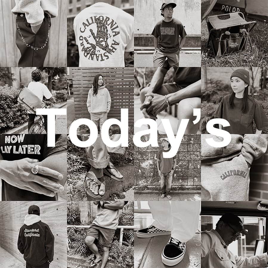 のインスタグラム：「オフィシャルブランドサイト、「Today’s」ページを更新しました。 プロフィールのリンクより覗いてみてください。   We update today's on our website. Please check it.   @standardcalifornia_os @standardcalifornia_movie   #standardcalifornia #スタンダードカリフォルニア」