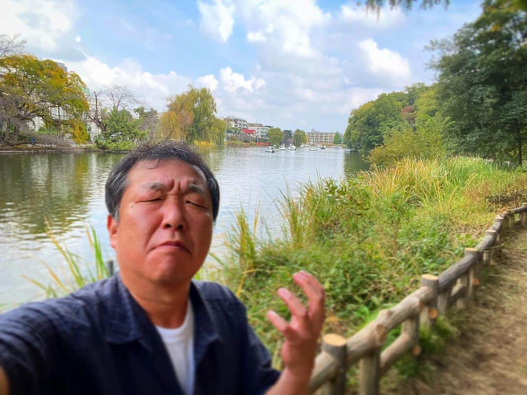 木村ひさしのインスタグラム：「暑いから昨日も今日も半袖 #2024チャレンジ第一弾」