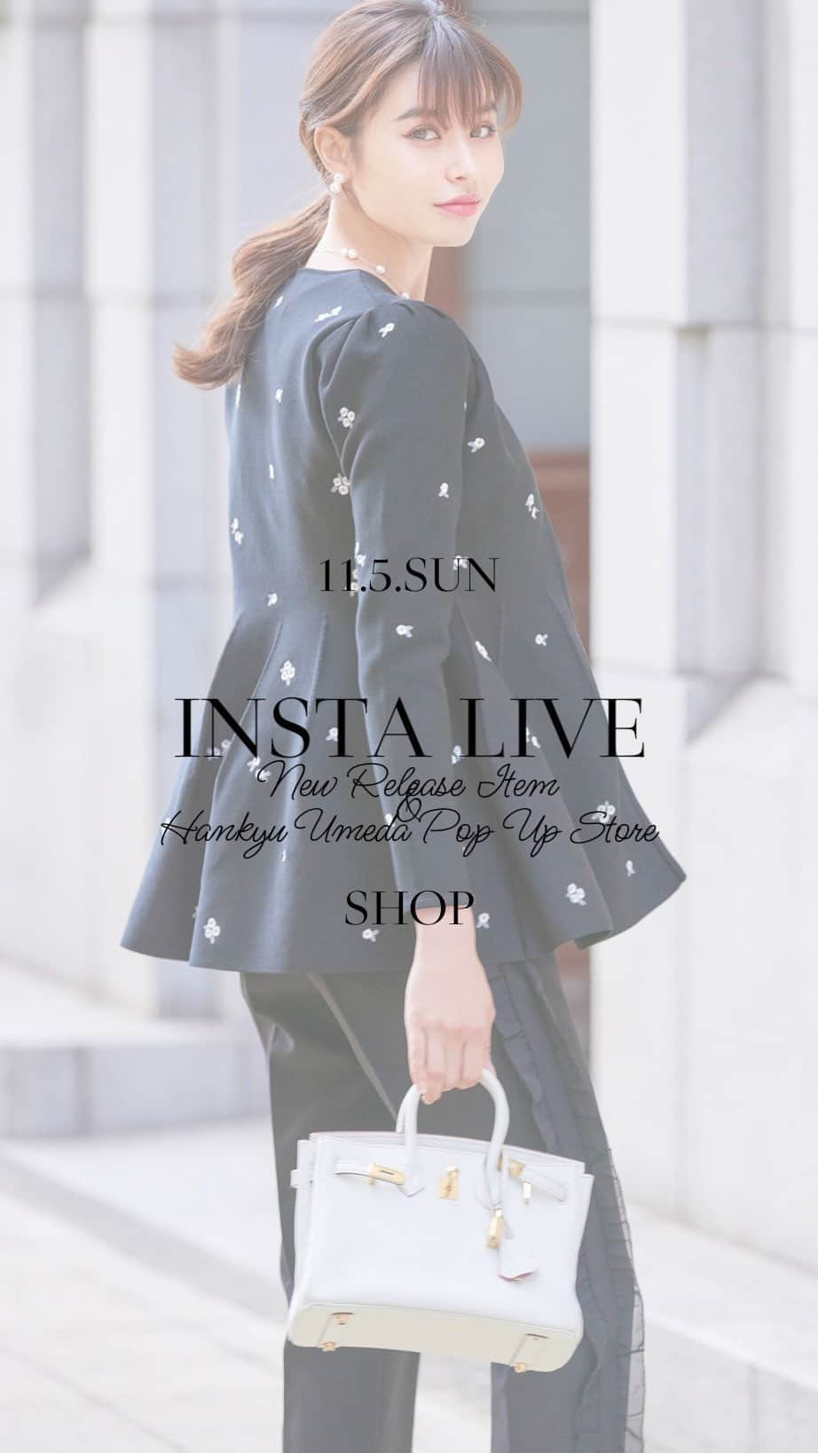 のインスタグラム：「新作&梅田阪急popupstoreのご紹介🕊️🛍️✨」