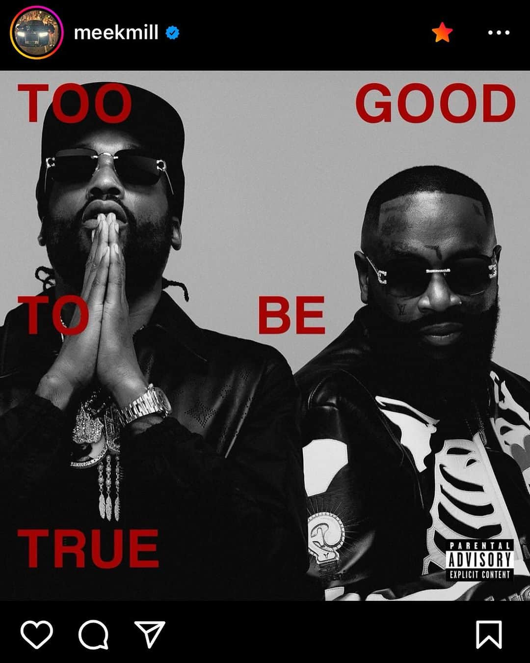 リック・ロスさんのインスタグラム写真 - (リック・ロスInstagram)「11 | 10. ‘Too Good To Be True’ Pre-Save it Today.  @untouchablemmg link in bio.」11月5日 4時02分 - richforever