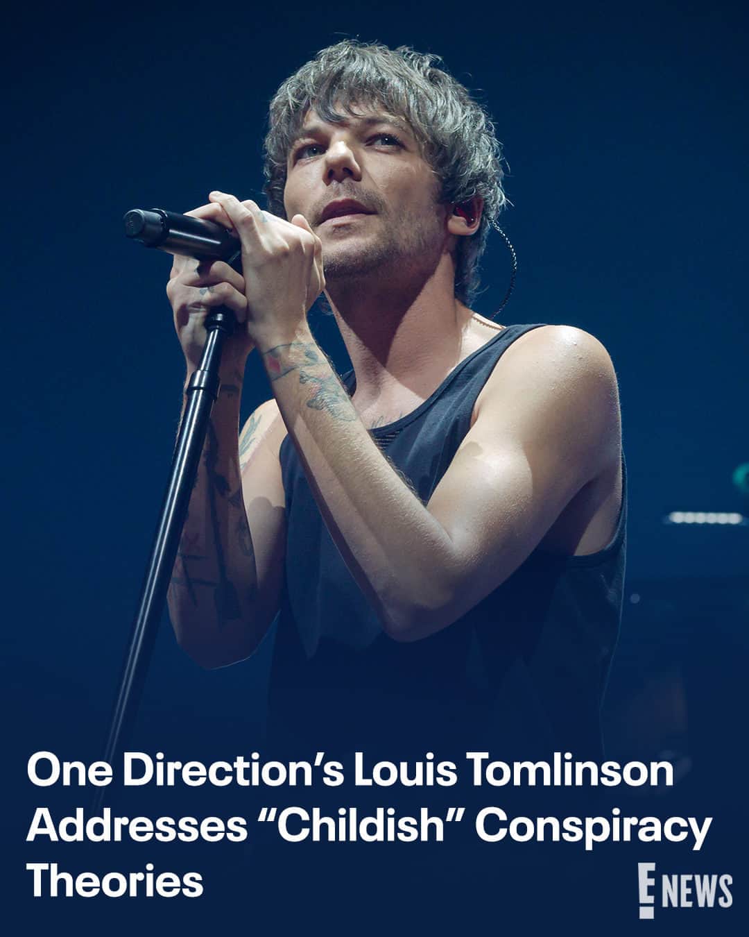 E! Onlineさんのインスタグラム写真 - (E! OnlineInstagram)「Louis Tomlinson is setting the record straight on the story of his life. The former #OneDirection member addresses rumors about his personal life at the link in bio. (📷: Getty)」11月5日 5時00分 - enews