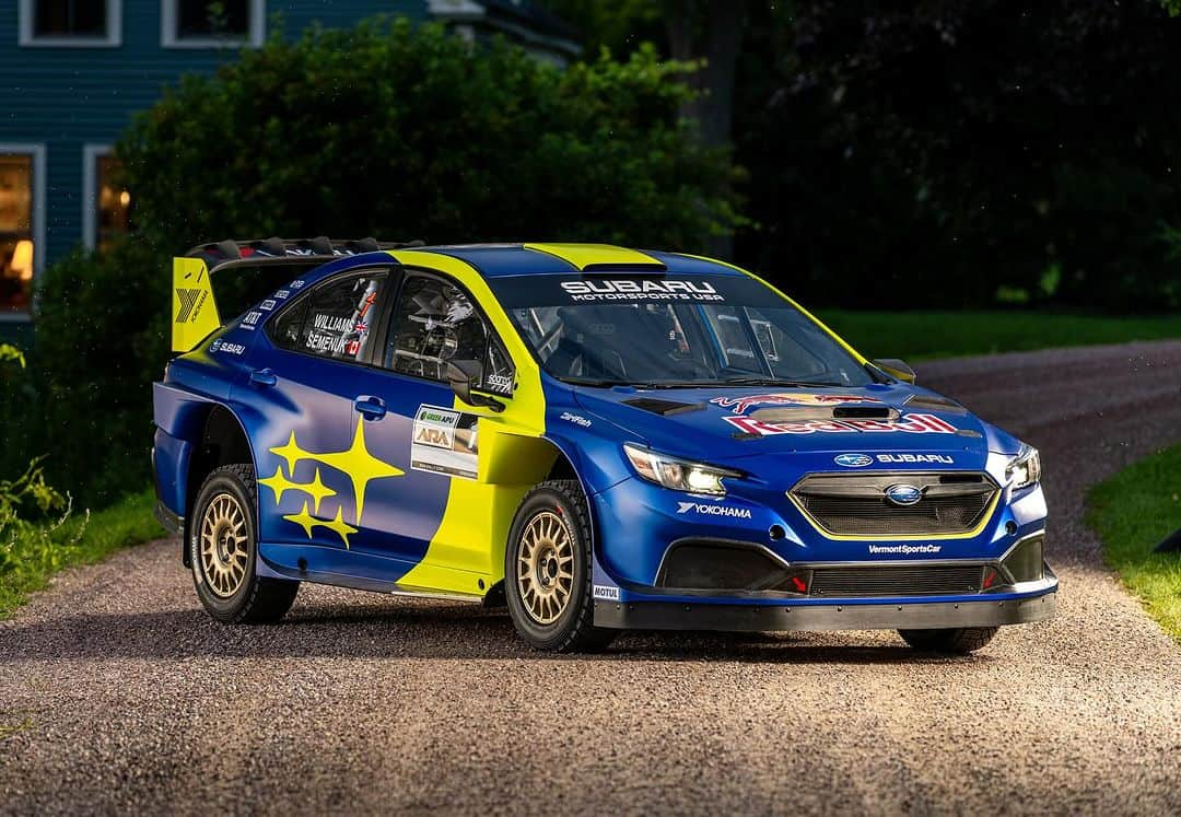 Subaru Rally Team USAのインスタグラム：「@brandonsemenuk and the 2023 #SubaruWRX Open Class Car are heading to @velocityinvitational November 11-12 at @racesonoma.  Watch Brandon drive the 23R, enjoy 200+ vehicles, food, drink and fun all weekend long.  Tickets are on sale at velocityinvitational.com  #velocityinvitational #dirtfish #subaru #rally #motorsports #sonoma」