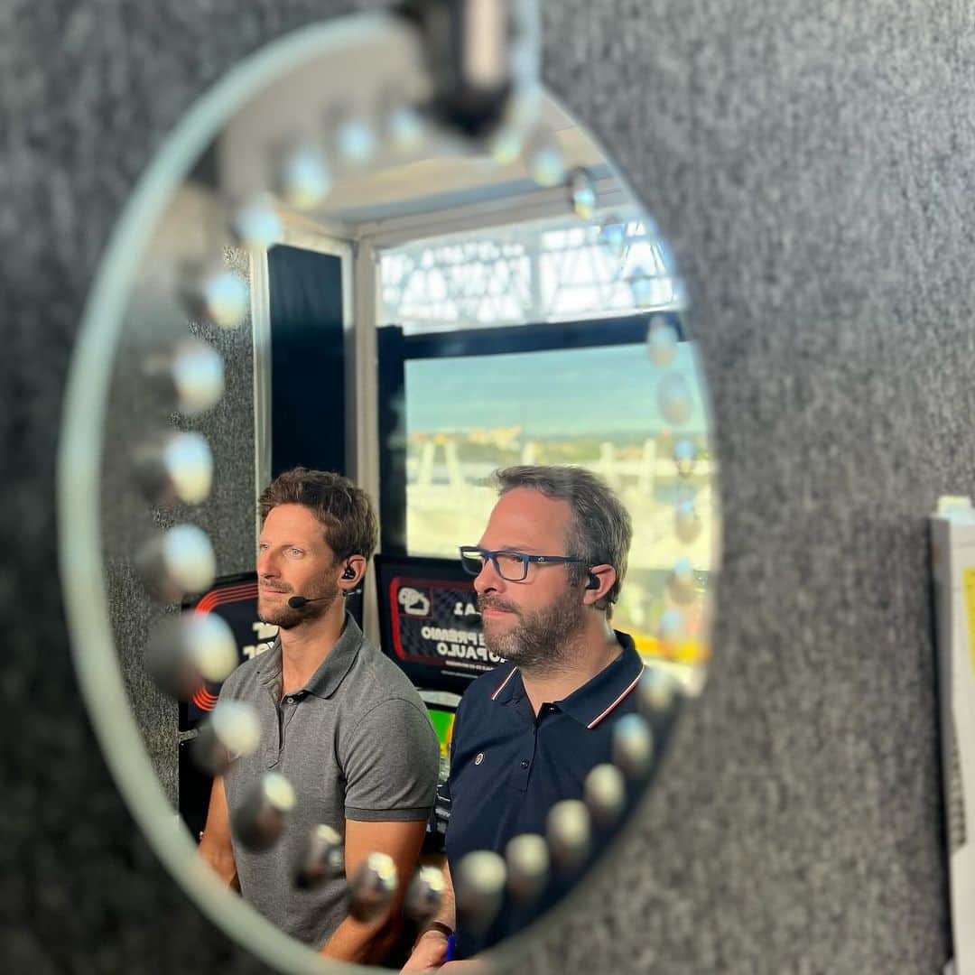 ロマン・グロージャンのインスタグラム：「Day 1 in São Paulo for the #brazilgp」