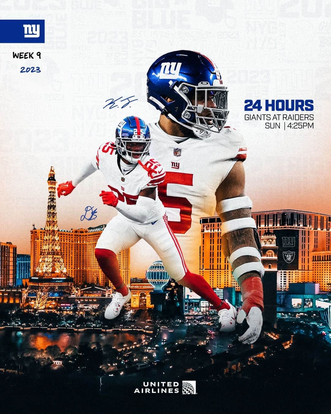 New York Giantsさんのインスタグラム写真 - (New York GiantsInstagram)「24 hours❗️」11月5日 5時25分 - nygiants