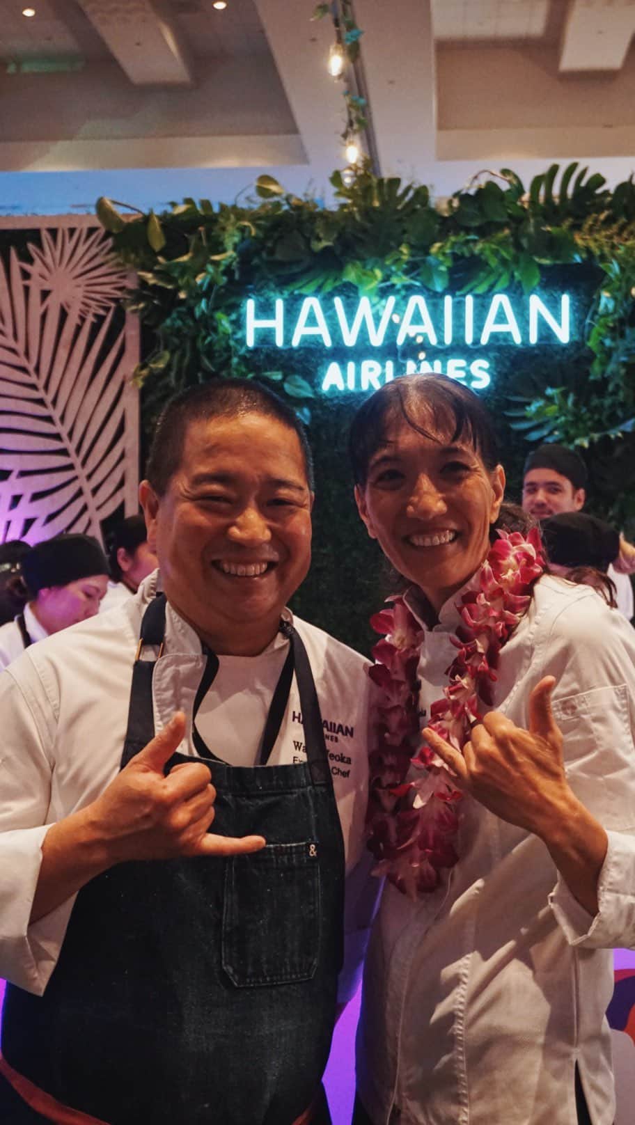 ハワイアン航空のインスタグラム：「POV: You spent the evening at the Hawaiian Airlines’ Crush’d @hifoodwinefest event. 🍷🧑‍🍳」