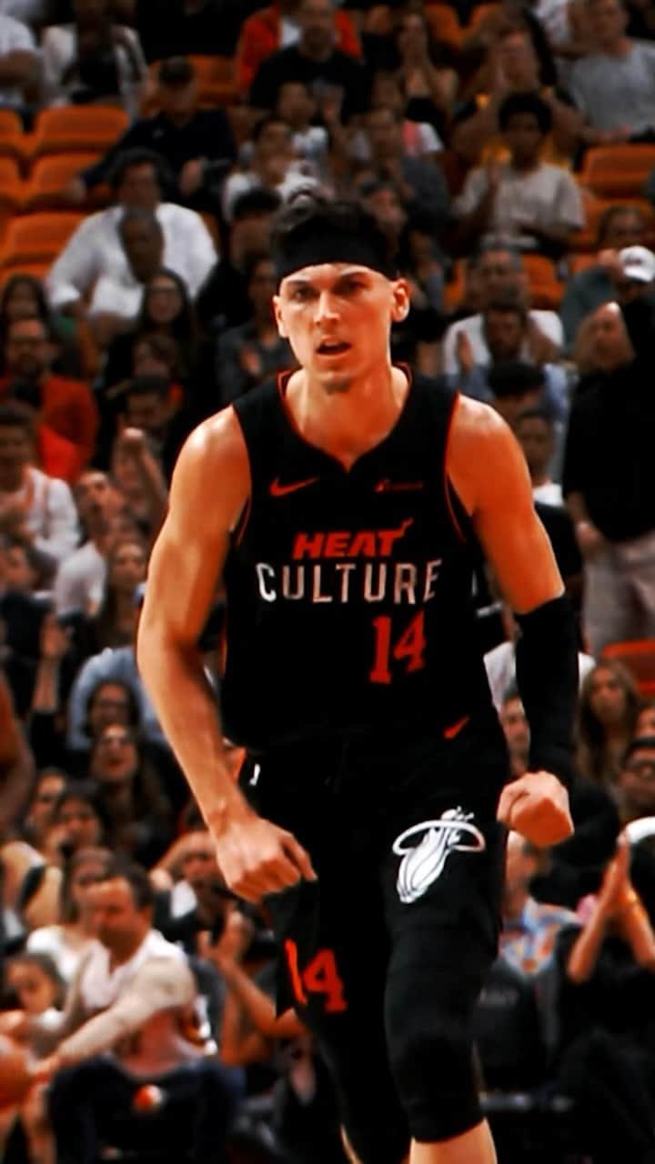 Miami HEATのインスタグラム：「Boy Wonder letting his game do the talking 🤐 off to his best start, capped by last night’s near triple double.」