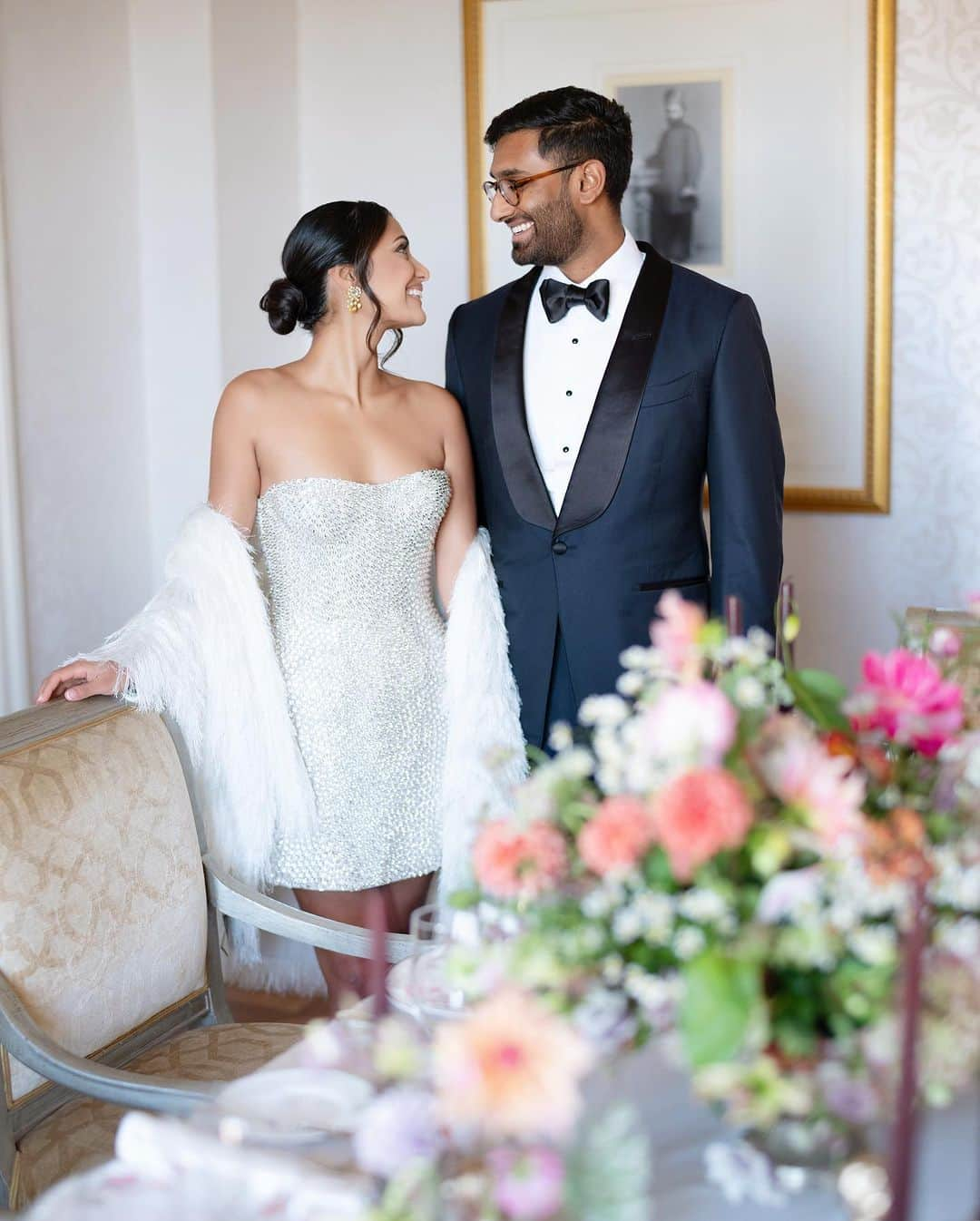 Ceci Johnsonさんのインスタグラム写真 - (Ceci JohnsonInstagram)「From @thepierreny penthouse celebrations to Central Park strolls, with luxe details & sparkling love: a young couple savors the sweet madness of #newyorkcity one heart-stopping moment at a time!❤️  Photography: @renezadoriphotography  Planning: @anaisevents  Florals: @flowersbyedgar  Venue: @thepierreny  Stationery: @cecinewyork  Rentals: @finelinencreation  Glam: @makeupbypriyanka @hairby_luli  Attire: @berta @berta.nyc @tomford @lovellabridal」11月5日 6時21分 - cecinewyork