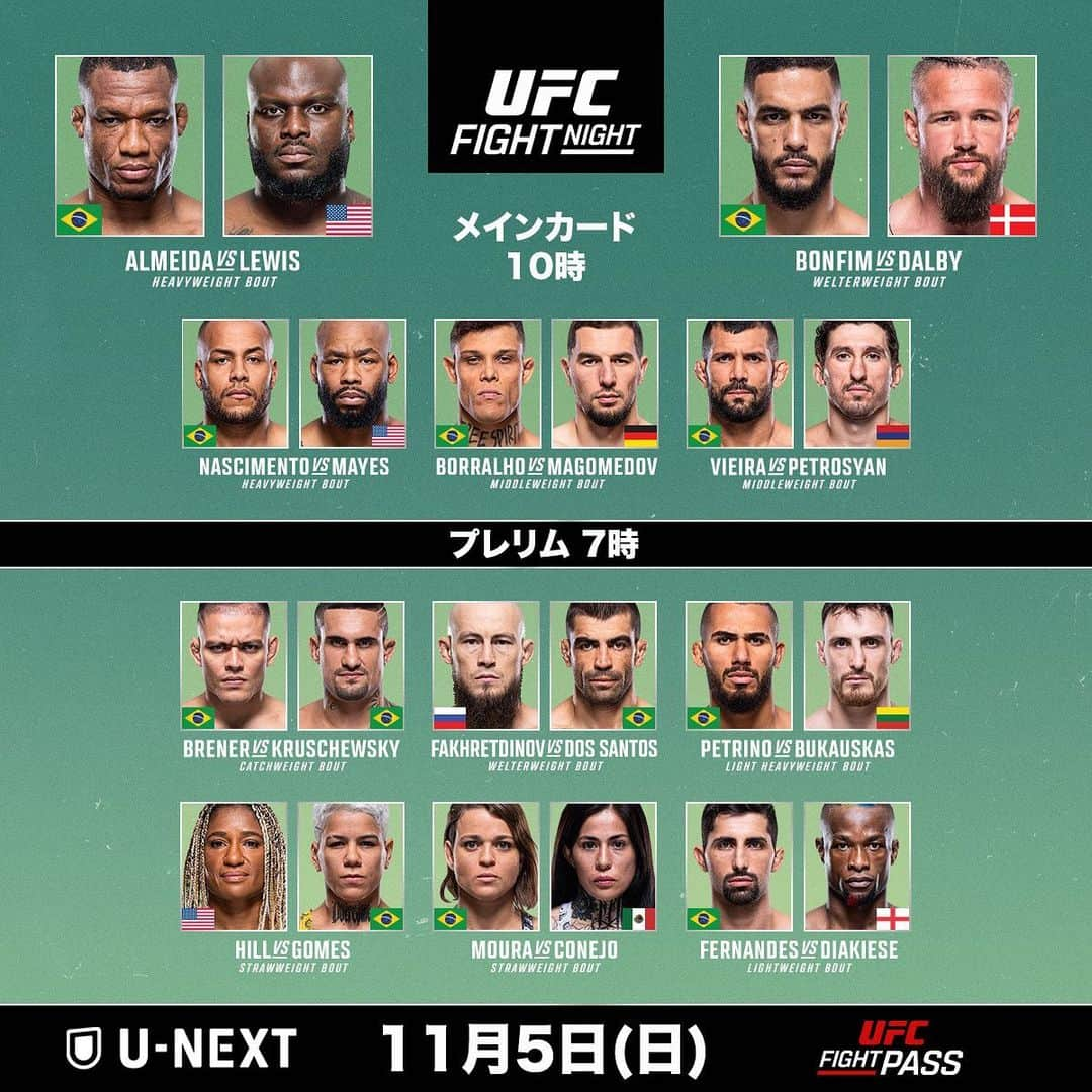 水垣偉弥のインスタグラム：「今週もまもなくUFC始まりまーす！！今週のUFCは極めれる人多め😊 #UFC #ufcfightpass  #解説は水垣」