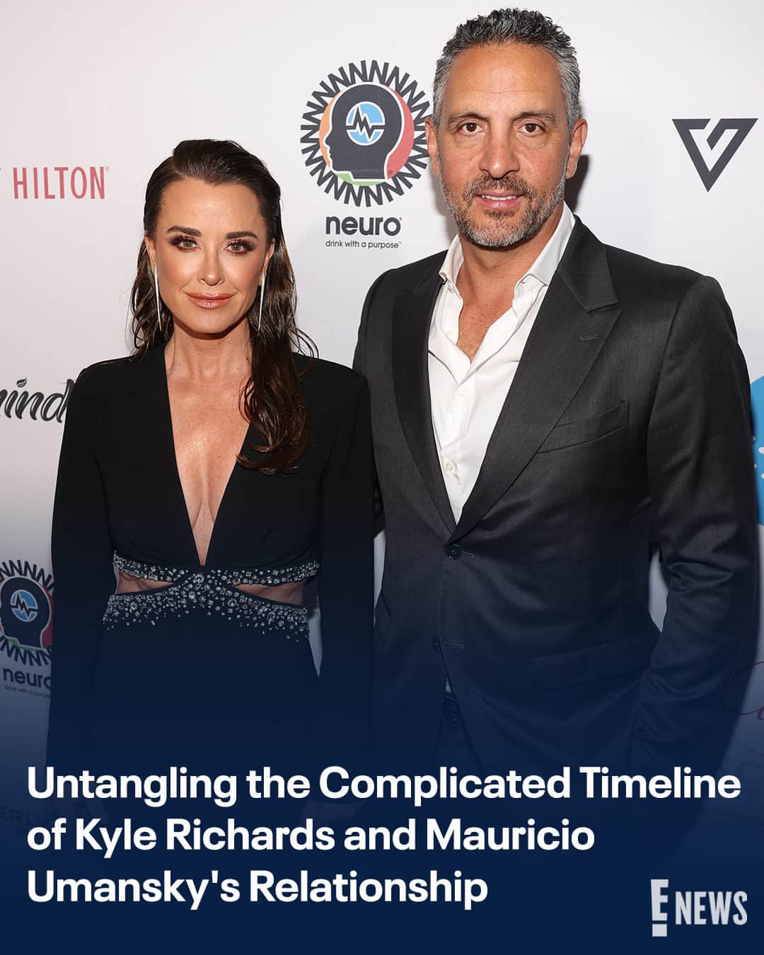 E! Onlineさんのインスタグラム写真 - (E! OnlineInstagram)「#Bravo fans were shocked when Kyle Richards and Mauricio Umansky's 27-year marriage reportedly ended. Several months and even more rumors later, we're breaking down where they stand today at the link in bio. (📷: Getty)」11月5日 8時00分 - enews