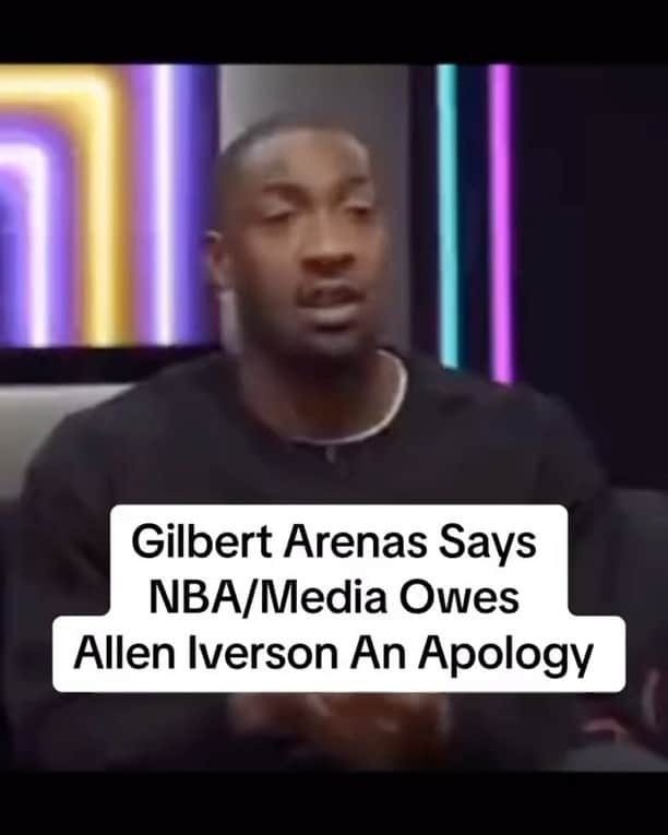 アレン・アイバーソンのインスタグラム：「But y'all was talking about PRACTICE! Smh Lol Ain't nothing but love over here lil bro @no.chill.gil  Glad it Came from somebody that know How Hard it is To Kill EVERYNIGHT!  @gilsarena0」