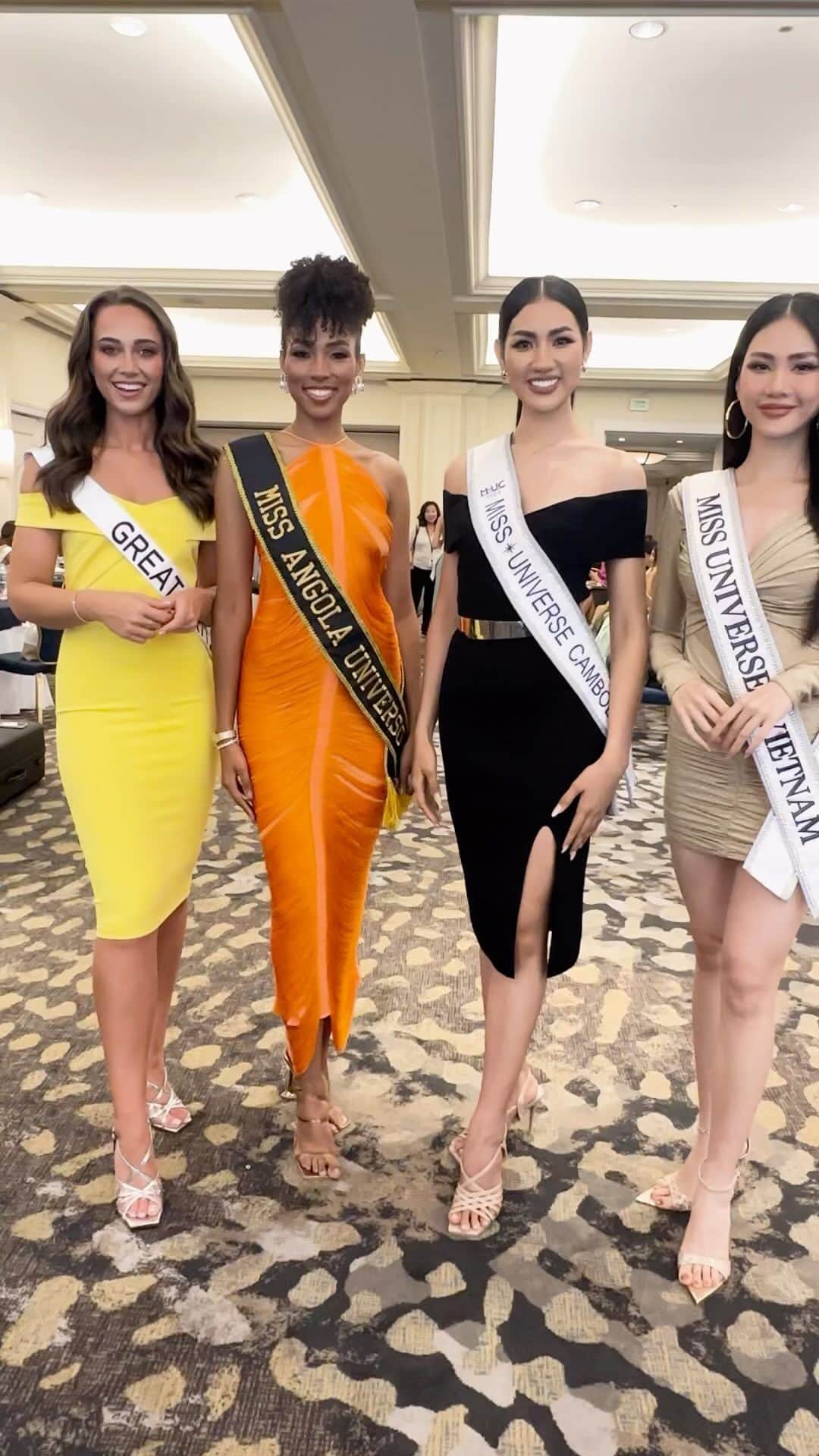 イリス・ミトゥネールのインスタグラム：「Registration: ✅ Fittings: ✅  It’s all coming together as we gear up for the 72nd Miss Universe Competition ✨  #72ndMISSUNIVERSE」