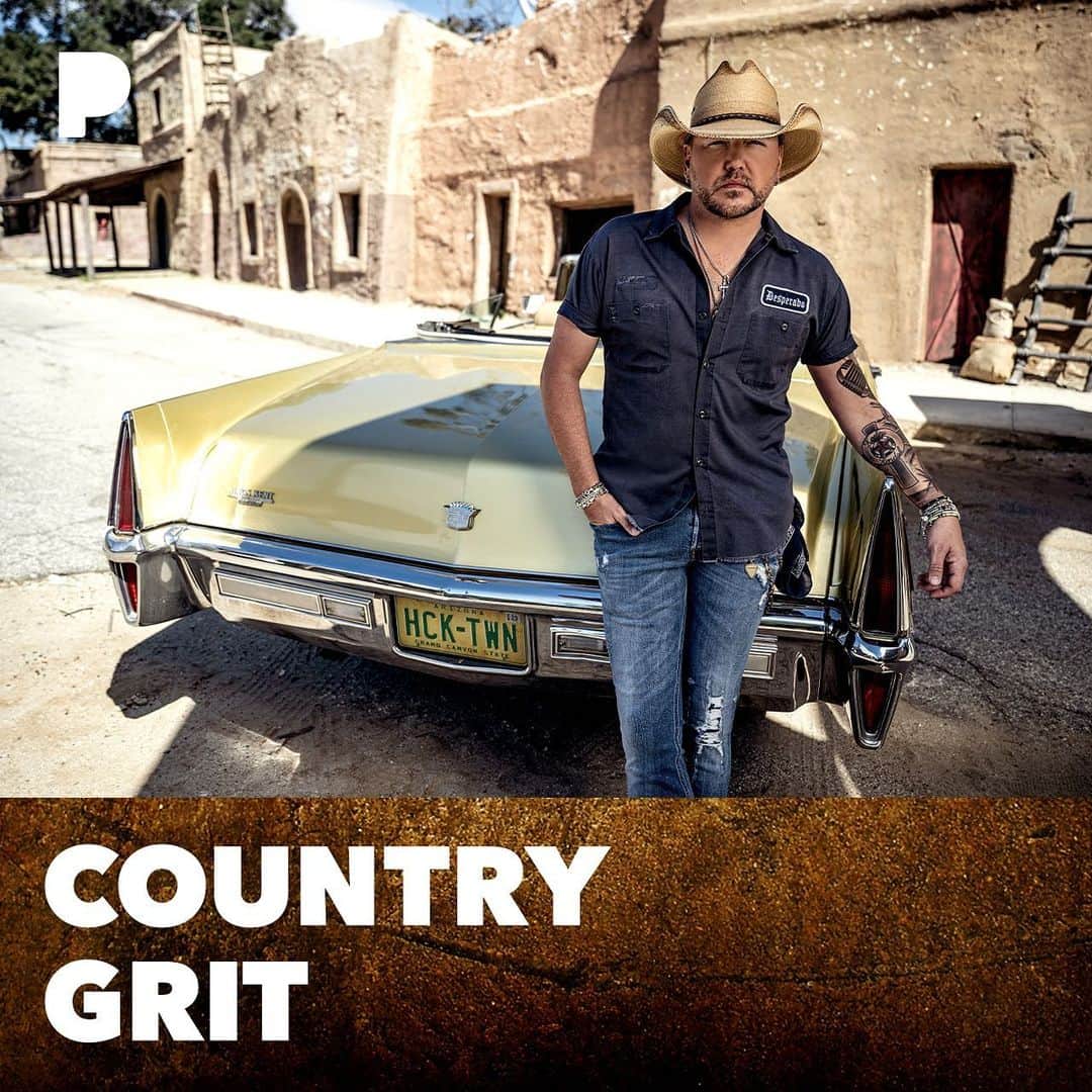 ジェイソン・アルディーンのインスタグラム：「Big thanks to @pandora for all the support on Highway Desperado. Hear how the album came together and what artists I’m currently listening to on my Country Grit Radio takeover.」