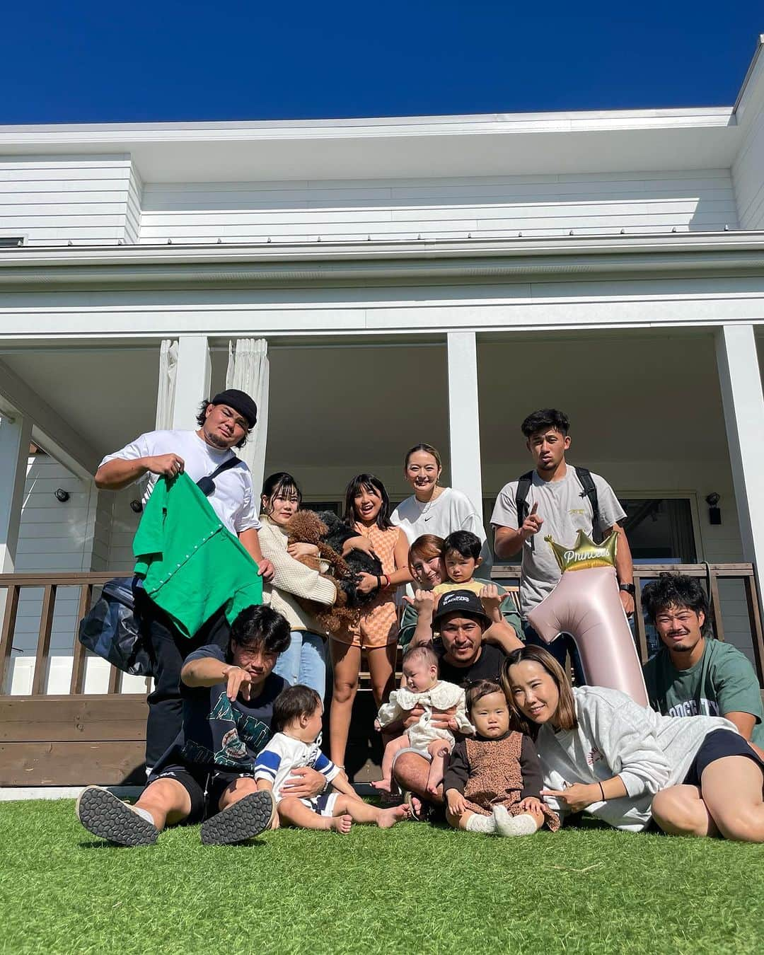 結子さんのインスタグラム写真 - (結子Instagram)「Last weekend 👨‍👩‍👧‍👦💚 . 九十九里でairbnbしてファミリーステイ🥰 #一宮#家族#airbnb」11月5日 10時29分 - yuiko_yyy